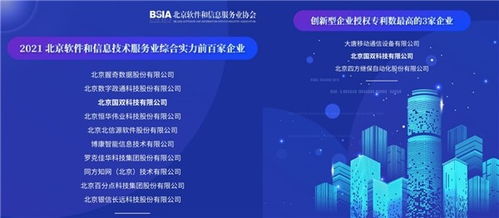 國雙雙榜題名！榮登2021北京軟件和信息服務業(yè)年度榜單，引領(lǐng)工業(yè)互聯(lián)網(wǎng)數(shù)據(jù)服務